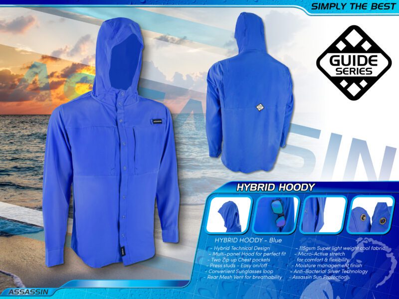 Hybrid Hoody - XS, Blue