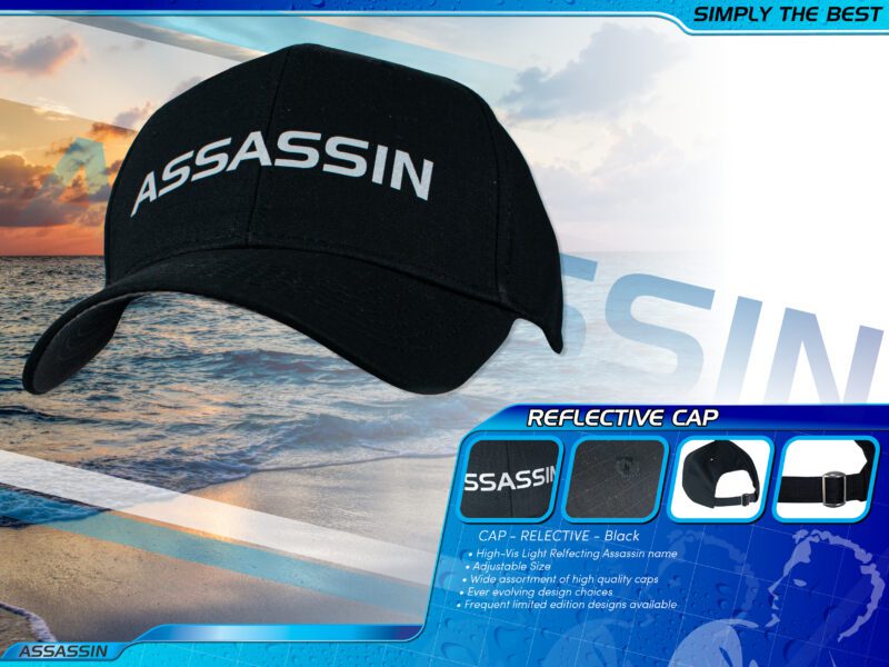 Reflective Cap Black