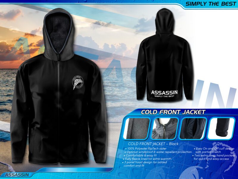 Cold Front Jacket - XXL, Black