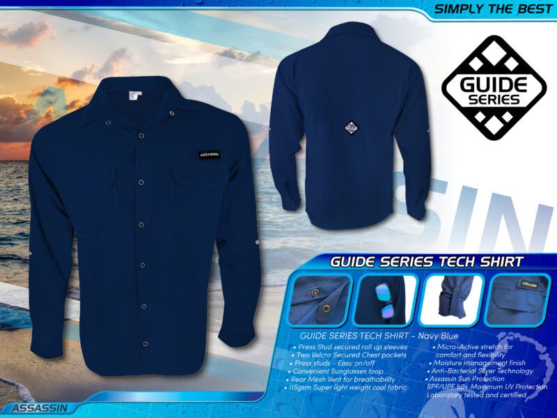 Tech Shirt - S, Navy Blue