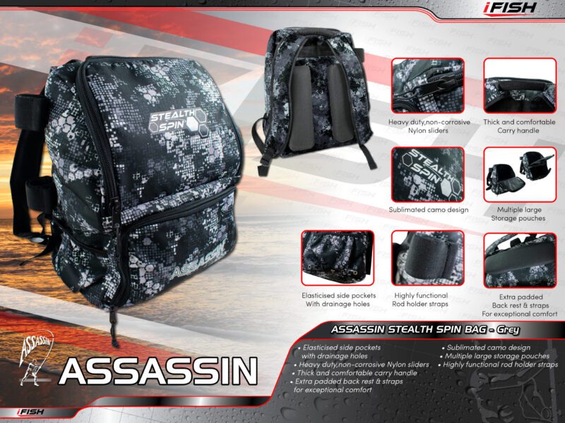 ASSASSIN STEALTH SPIN - Grey